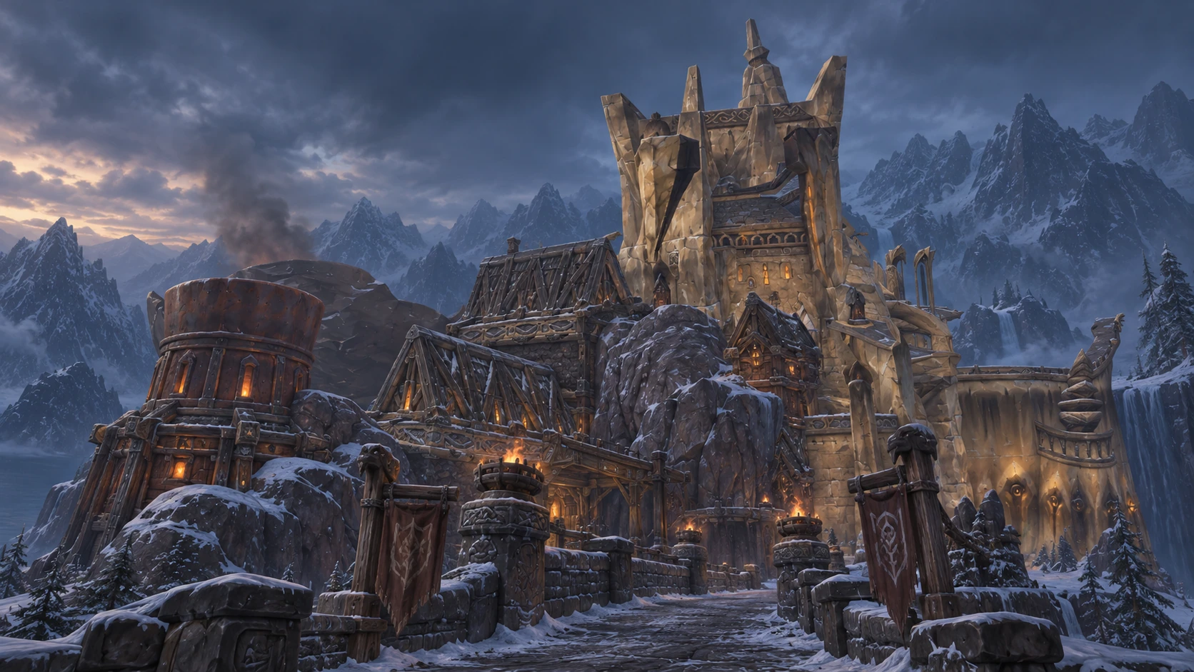 Utgarde Keep — illustration based on client assets